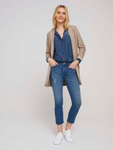 Hemdbluse Hemdbluse aus Lyocell-Denim - Frauen - dark stone wash denim Hemdbluse Hemdbluse aus Lyocell-Denim - Frauen - dark stone wash denim - 3 - TOM TAILOR