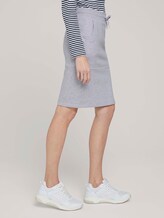Rock in Melange-Optik mit Bio-Baumwolle - Frauen - comfort grey melange Rock in Melange-Optik mit Bio-Baumwolle - Frauen - comfort grey melange - 11 - TOM TAILOR