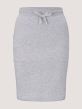 Rock in Melange-Optik mit Bio-Baumwolle - Frauen - comfort grey melange Rock in Melange-Optik mit Bio-Baumwolle - Frauen - comfort grey melange - 7 - TOM TAILOR