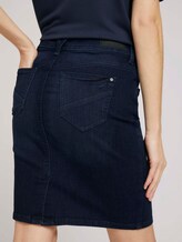 Jeansrock mit Bio-Baumwolle - Frauen - dark stone wash denim Jeansrock mit Bio-Baumwolle - Frauen - dark stone wash denim - 9 - TOM TAILOR