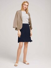 Uitlopende jersey rok - Vrouwen - Sky Captain Blue Uitlopende jersey rok - Vrouwen - Sky Captain Blue - 3 - TOM TAILOR