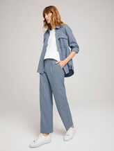 Strukturierter Pullover mit Bio-Baumwolle - Frauen - Whisper White Strukturierter Pullover mit Bio-Baumwolle - Frauen - Whisper White - 3 - TOM TAILOR