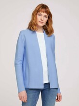 Strukturierter Cardigan mit Bio-Baumwolle - Frauen - stonington blue Strukturierter Cardigan mit Bio-Baumwolle - Frauen - stonington blue - 1 - TOM TAILOR