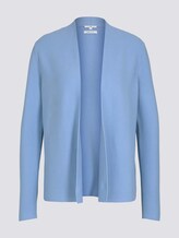 Strukturierter Cardigan mit Bio-Baumwolle - Frauen - stonington blue Strukturierter Cardigan mit Bio-Baumwolle - Frauen - stonington blue - 7 - TOM TAILOR