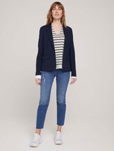 Gestreifter Strickpullover mit Bio-Baumwolle - Frauen - offwhite navy stripe Gestreifter Strickpullover mit Bio-Baumwolle - Frauen - offwhite navy stripe - 3 - TOM TAILOR