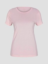 Basic T-Shirt aus Modalgemisch - Frauen - Summer Lotus Basic T-Shirt aus Modalgemisch - Frauen - Summer Lotus - 7 - TOM TAILOR