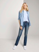 Basic T-Shirt aus Modalgemisch - Frauen - White Basic T-Shirt aus Modalgemisch - Frauen - White - 3 - TOM TAILOR