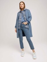T-Shirt mit Print mit Bio-Baumwolle - Frauen - soft mid blue T-Shirt mit Print mit Bio-Baumwolle - Frauen - soft mid blue - 3 - TOM TAILOR Denim