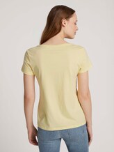 T-Shirt mit Print mit Bio-Baumwolle - Frauen - soft yellow T-Shirt mit Print mit Bio-Baumwolle - Frauen - soft yellow - 2 - TOM TAILOR Denim