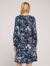 Gemustertes Blusenkleid - Frauen - navy bigger flower design Gemustertes Blusenkleid - Frauen - navy bigger flower design - 2 - TOM TAILOR
