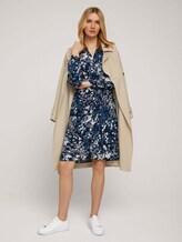 Gemustertes Blusenkleid - Frauen - navy bigger flower design Gemustertes Blusenkleid - Frauen - navy bigger flower design - 3 - TOM TAILOR
