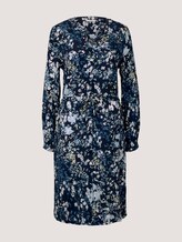 Gemustertes Blusenkleid - Frauen - navy bigger flower design Gemustertes Blusenkleid - Frauen - navy bigger flower design - 7 - TOM TAILOR