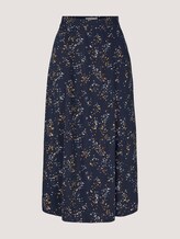 Gemusterter Midi Rock mit LENZING™ ECOVERO™ - Frauen - blue dot print Gemusterter Midi Rock mit LENZING™ ECOVERO™ - Frauen - blue dot print - 7 - TOM TAILOR Denim