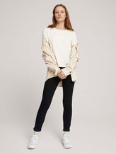 T-Shirt mit Bio-Baumwolle - Frauen - soft creme beige T-Shirt mit Bio-Baumwolle - Frauen - soft creme beige - 3 - TOM TAILOR Denim
