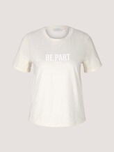 T-Shirt mit Bio-Baumwolle - Frauen - soft creme beige T-Shirt mit Bio-Baumwolle - Frauen - soft creme beige - 7 - TOM TAILOR Denim