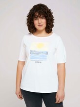 T-Shirt aus Bio-Baumwolle - Frauen - Whisper White T-Shirt aus Bio-Baumwolle - Frauen - Whisper White - 1 - My True Me