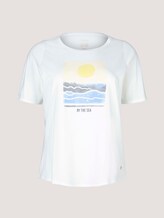 T-Shirt aus Bio-Baumwolle - Frauen - Whisper White T-Shirt aus Bio-Baumwolle - Frauen - Whisper White - 7 - My True Me