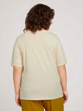 T-Shirt mit Bio-Baumwolle - Frauen - champagne white T-Shirt mit Bio-Baumwolle - Frauen - champagne white - 2 - My True Me