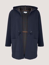 Sweatjacke mit Tunnelzug und Kapuze - Frauen - Sky Captain Blue Sweatjacke mit Tunnelzug und Kapuze - Frauen - Sky Captain Blue - 7 - My True Me
