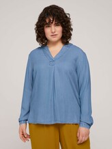 Lyocell Jeansbluse - Frauen - Blue Denim Lyocell Jeansbluse - Frauen - Blue Denim - 1 - My True Me