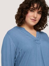 Lyocell Jeansbluse - Frauen - Blue Denim Lyocell Jeansbluse - Frauen - Blue Denim - 9 - My True Me