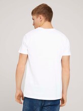Fotoprint T-Shirt mit Bio-Baumwolle - Männer - White Fotoprint T-Shirt mit Bio-Baumwolle - Männer - White - 2 - TOM TAILOR Denim