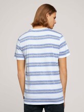 gestreiftes T-Shirt - Männer - white blue irregulat stripe gestreiftes T-Shirt - Männer - white blue irregulat stripe - 2 - TOM TAILOR Denim