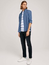 gestreiftes T-Shirt - Männer - white blue irregulat stripe gestreiftes T-Shirt - Männer - white blue irregulat stripe - 3 - TOM TAILOR Denim