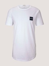 T-Shirt mit Bio-Baumwolle - Männer - White T-Shirt mit Bio-Baumwolle - Männer - White - 7 - TOM TAILOR Denim