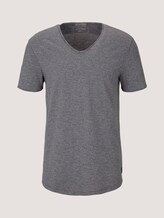 strukturiertes T-Shirt - Männer - Sky Captain Blue Non-Solid strukturiertes T-Shirt - Männer - Sky Captain Blue Non-Solid - 7 - TOM TAILOR Denim