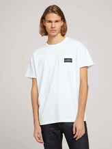 T-shirt met borstzak - Mannen - White T-shirt met borstzak - Mannen - White - 1 - TOM TAILOR Denim