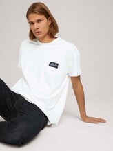 T-shirt met borstzak - Mannen - White T-shirt met borstzak - Mannen - White - 5 - TOM TAILOR Denim