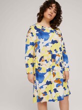 Blusenkleid mit Faltendetails - Frauen - big floral pattern Blusenkleid mit Faltendetails - Frauen - big floral pattern - 5 - My True Me