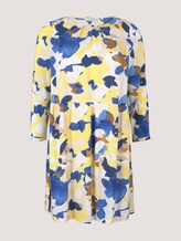 Blusenkleid mit Faltendetails - Frauen - big floral pattern Blusenkleid mit Faltendetails - Frauen - big floral pattern - 7 - My True Me