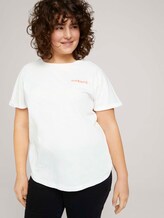 T-Shirt mit Bio-Baumwolle - Frauen - Whisper White T-Shirt mit Bio-Baumwolle - Frauen - Whisper White - 5 - My True Me