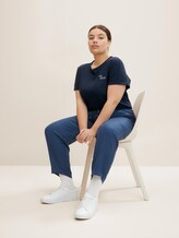 T-Shirt mit Bio-Baumwolle - Frauen - Sky Captain Blue T-Shirt mit Bio-Baumwolle - Frauen - Sky Captain Blue - 5 - My True Me
