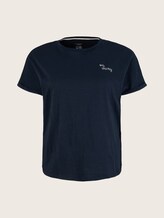 T-Shirt mit Bio-Baumwolle - Frauen - Sky Captain Blue T-Shirt mit Bio-Baumwolle - Frauen - Sky Captain Blue - 7 - My True Me