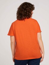 T-shirt made with organic cotton - Women - sundowner red T-shirt made with organic cotton - Women - sundowner red - 2 - My True Me