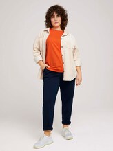 T-shirt made with organic cotton - Women - sundowner red T-shirt made with organic cotton - Women - sundowner red - 3 - My True Me