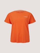 T-shirt made with organic cotton - Women - sundowner red T-shirt made with organic cotton - Women - sundowner red - 7 - My True Me