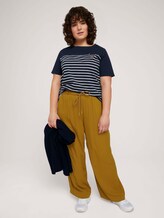 Gestreiftes T-Shirt mit Bio-Baumwolle - Frauen - Sky Captain Blue Gestreiftes T-Shirt mit Bio-Baumwolle - Frauen - Sky Captain Blue - 3 - My True Me