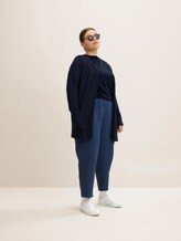 Shirt Cardigan mit Taschen - Frauen - Sky Captain Blue Shirt Cardigan mit Taschen - Frauen - Sky Captain Blue - 3 - My True Me