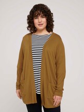 Shirt Cardigan mit Taschen - Frauen - California Umber Shirt Cardigan mit Taschen - Frauen - California Umber - 1 - My True Me