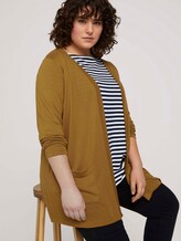 Shirt Cardigan mit Taschen - Frauen - California Umber Shirt Cardigan mit Taschen - Frauen - California Umber - 5 - My True Me