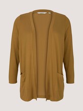 Shirt Cardigan mit Taschen - Frauen - California Umber Shirt Cardigan mit Taschen - Frauen - California Umber - 7 - My True Me