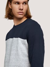 Sweatshirt mit Bündchen - Männer - Sky Captain Blue Sweatshirt mit Bündchen - Männer - Sky Captain Blue - 9 - TOM TAILOR Denim