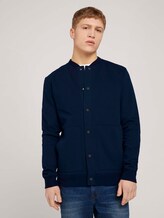 Bomberjacke mit Kängurutaschen - Männer - Sky Captain Blue Bomberjacke mit Kängurutaschen - Männer - Sky Captain Blue - 1 - TOM TAILOR Denim