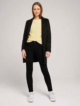 Strukturierter Pullover mit Bio-Baumwolle - Frauen - soft yellow Strukturierter Pullover mit Bio-Baumwolle - Frauen - soft yellow - 3 - TOM TAILOR Denim