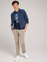 T-Shirt mit Bio-Baumwolle - Männer - Dark Blue T-Shirt mit Bio-Baumwolle - Männer - Dark Blue - 3 - TOM TAILOR