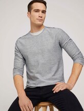 gestreiftes Langarmshirt - Männer - Off White gestreiftes Langarmshirt - Männer - Off White - 5 - TOM TAILOR